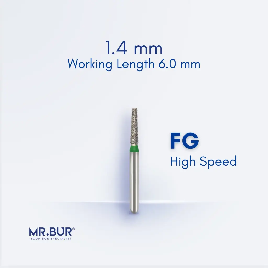 FGS DIAMOND TAPER FLAT END
