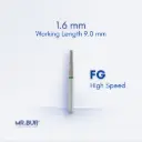 FG MINI TAPER FLAT END