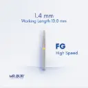 FG FINSHING MINI TAPER ROUND END