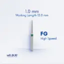 FG STANDARD TAPER FLAT END